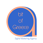A Bit of Greece, Logo, Social media, Internet marketing, Site development, Κατασκευή ιστοσελίδων, Κατασκευή eshop