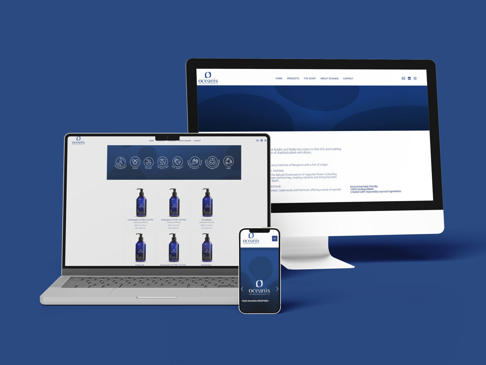 Oceanis Website